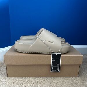 NEW Nike Calm Slide Khaki FD4116-201 Men's Sz 7